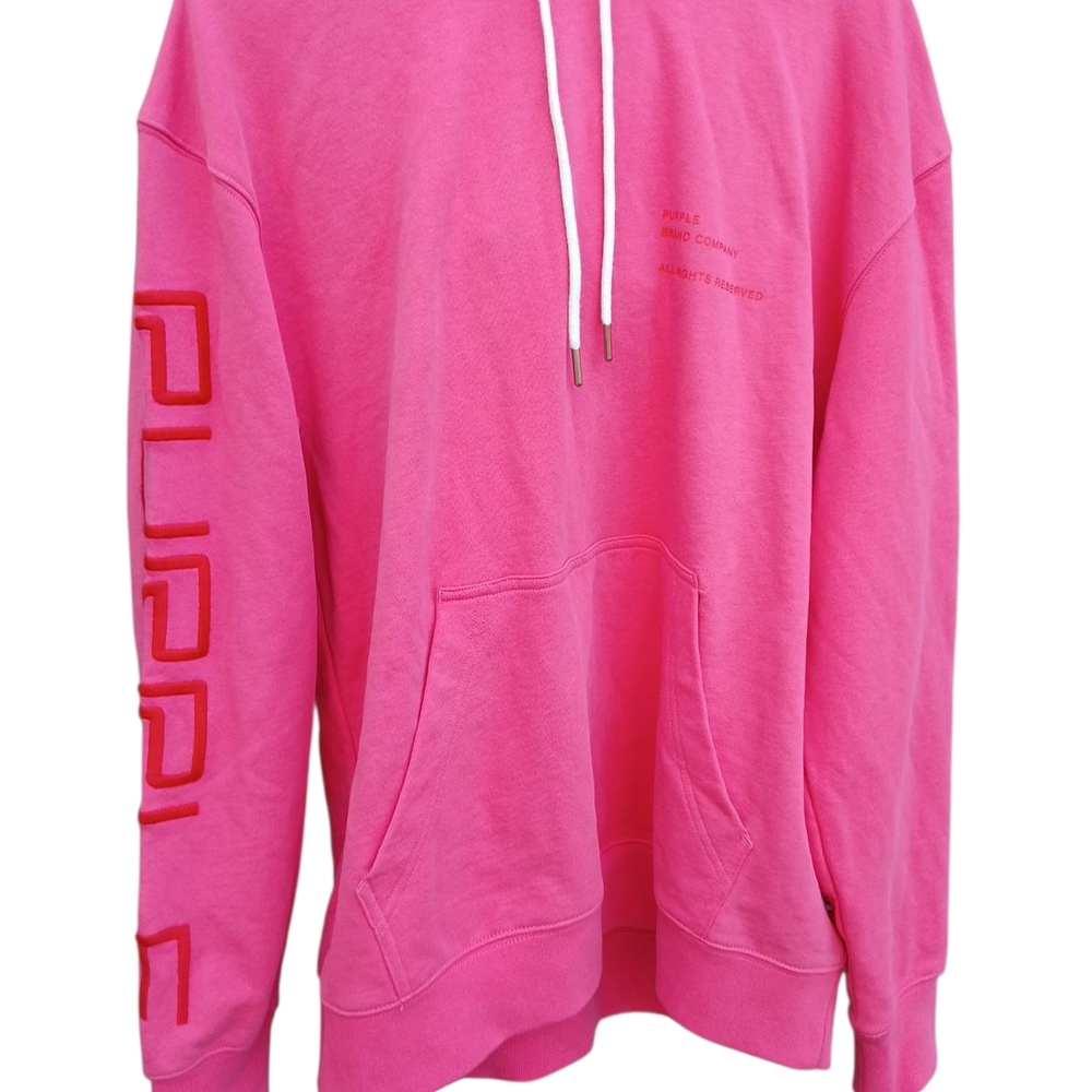 Authentic PURPLE French Terry Hoodie